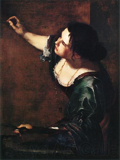 Artemisia  Gentileschi Allegory of Painting